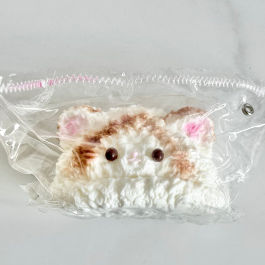 code-124-Fluffy Kitty Cat Texture Squishy Stress Relief Toy