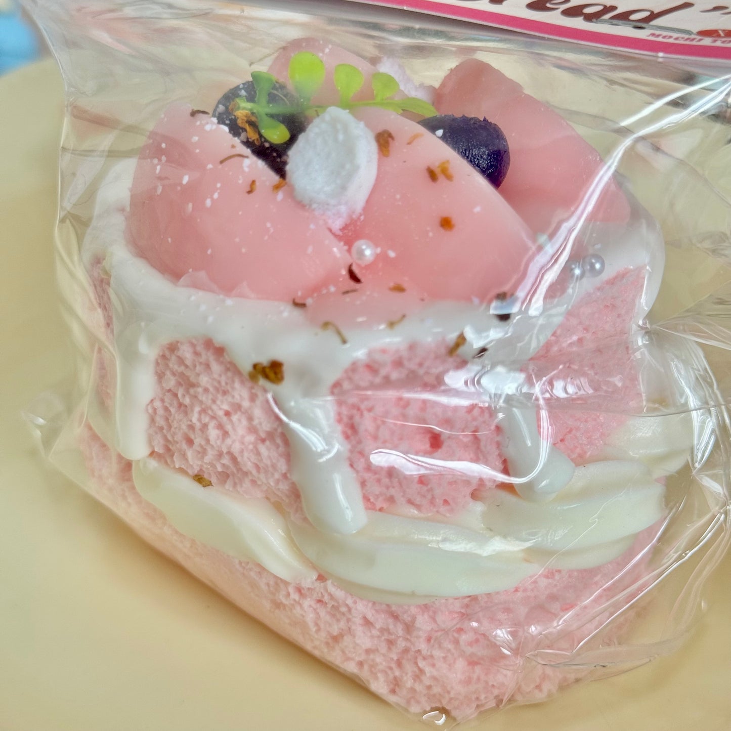Peach Cake Soft Squishy