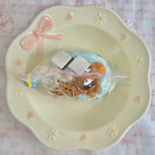 Bear Chocolate Cake Soft Squishy