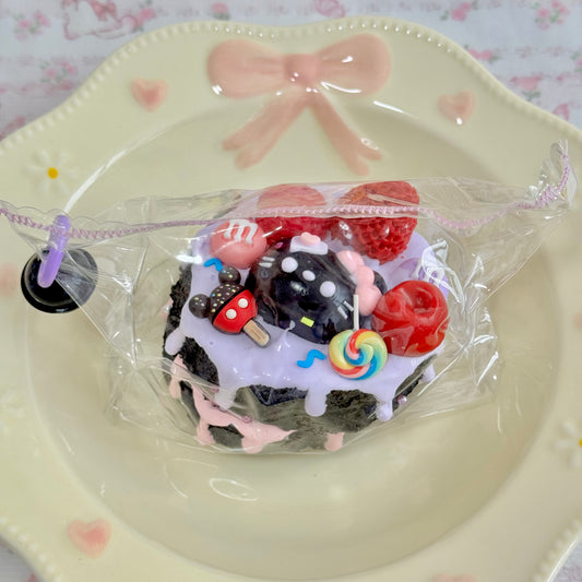Cat Strawberry Chocolate Cake Soft Squishy