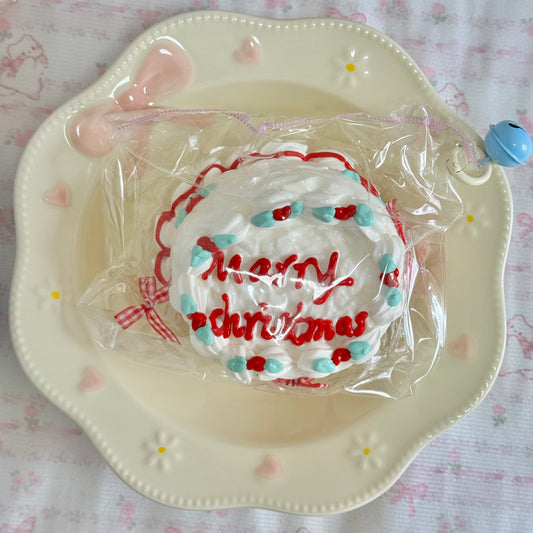 Merry Christmas Cake Soft Squishy