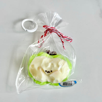 code-123-Cute Red/Green Apple Squishy Stress Relief Toy