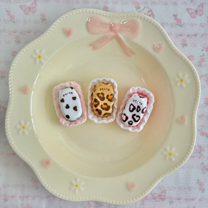 code-126-Small Cheetah Leopard Texture Kitty Cat Squishy