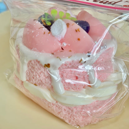 Peach Cake Soft Squishy