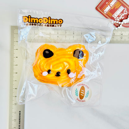 code-121-Rings of Bread Bear Squishy Stress Relief Toy