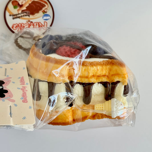 code-105-Fruit and Cream Toast Squishy Stress Relief Toy