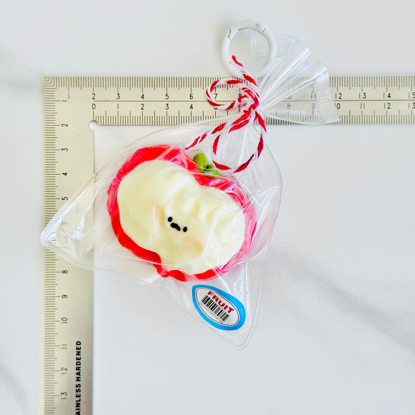code-123-Cute Red/Green Apple Squishy Stress Relief Toy