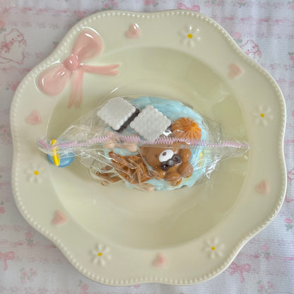 Bear Chocolate Cake Soft Squishy