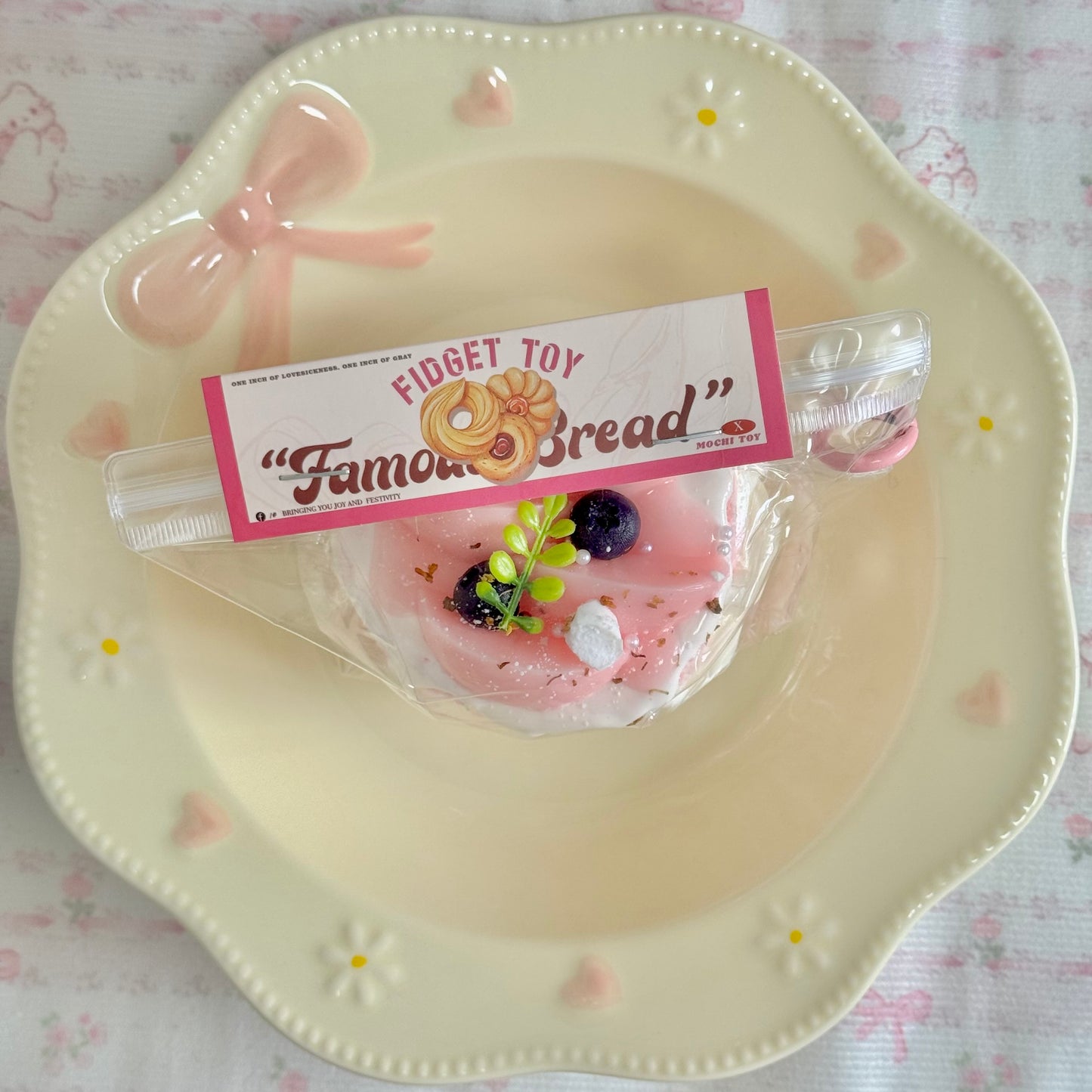 Peach Cake Soft Squishy