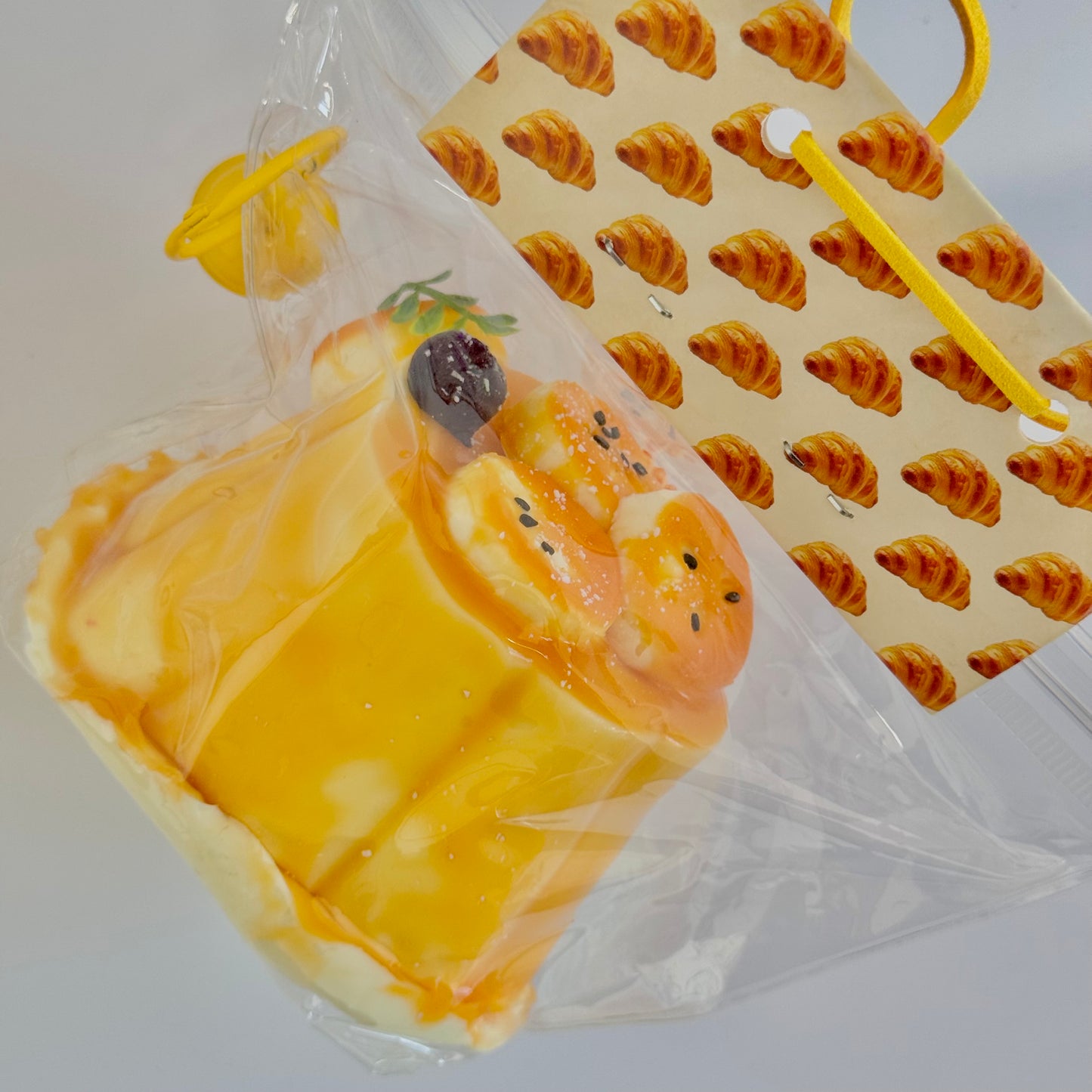 code-106-Banana Pudding Squishy Stress Relief Toy