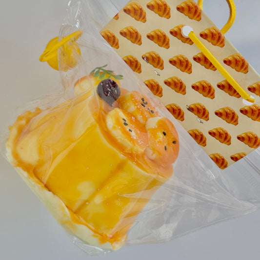 code-106-Banana Pudding Squishy Stress Relief Toy