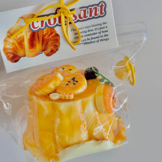 code-106-Banana Pudding Squishy Stress Relief Toy
