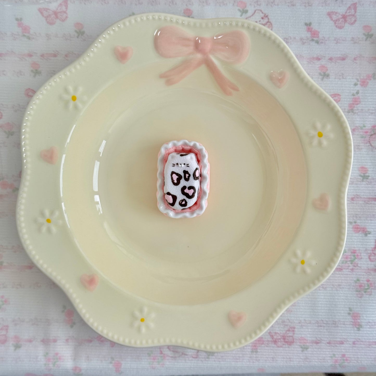 code-126-Small Cheetah Leopard Texture Kitty Cat Squishy