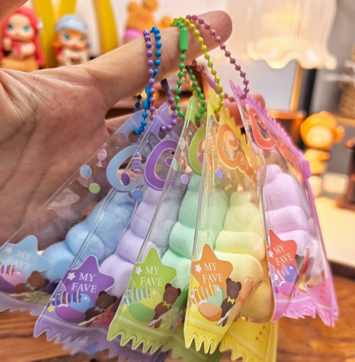 code-101-Gummy Bear Style Squishy Stress Relief Toy