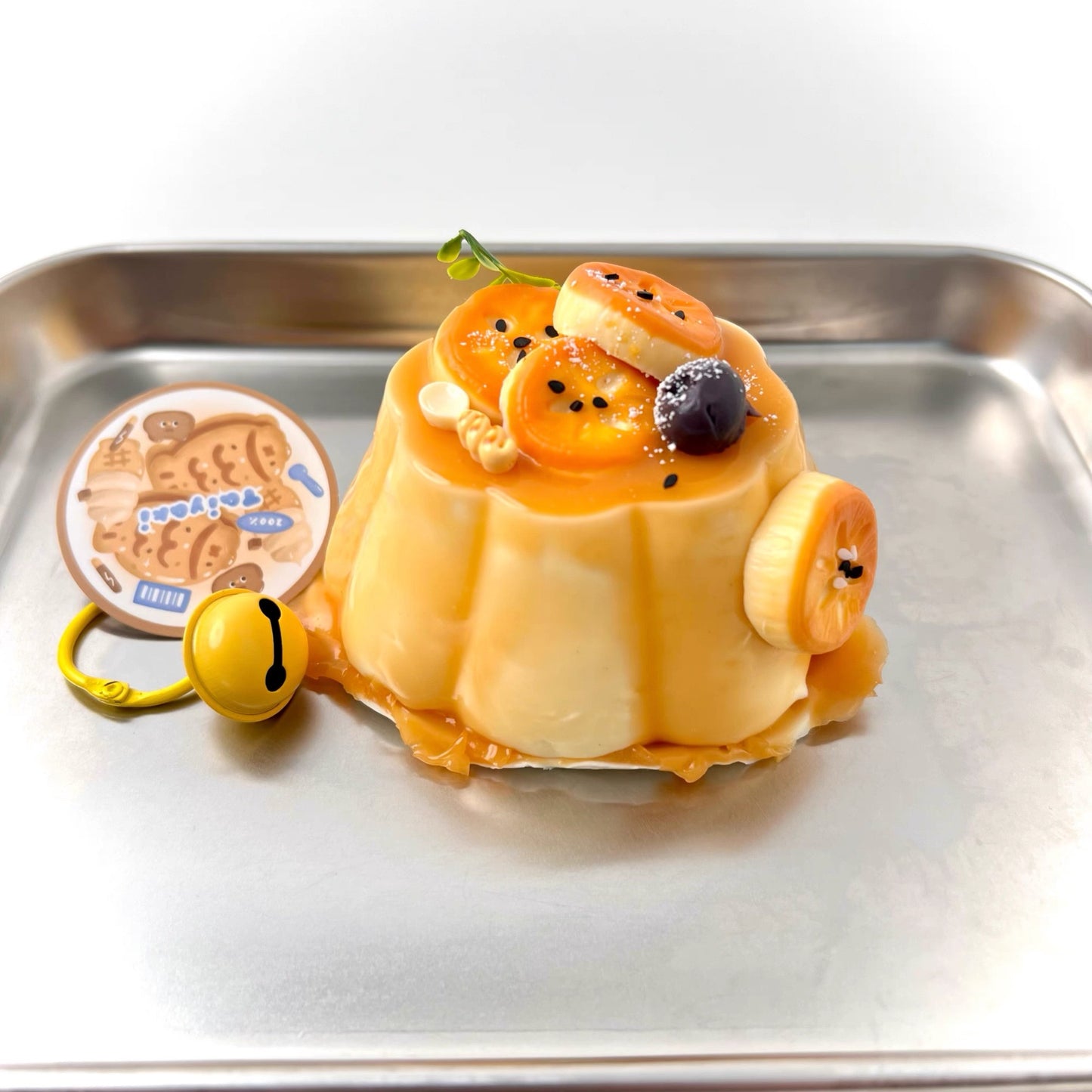 code-106-Banana Pudding Squishy Stress Relief Toy