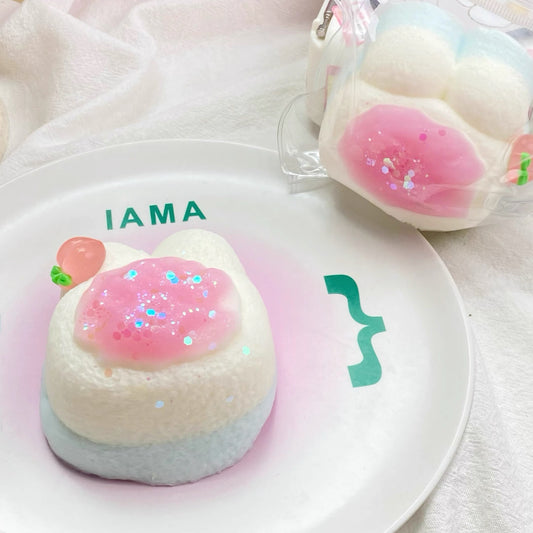 code-110-Pink Rabbit Squishy Stress Relief Toy