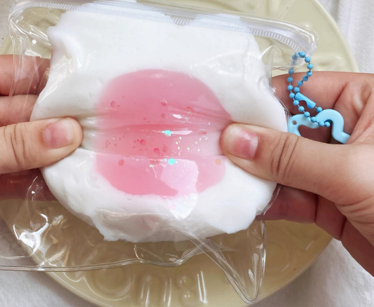 code-110-Pink Rabbit Squishy Stress Relief Toy