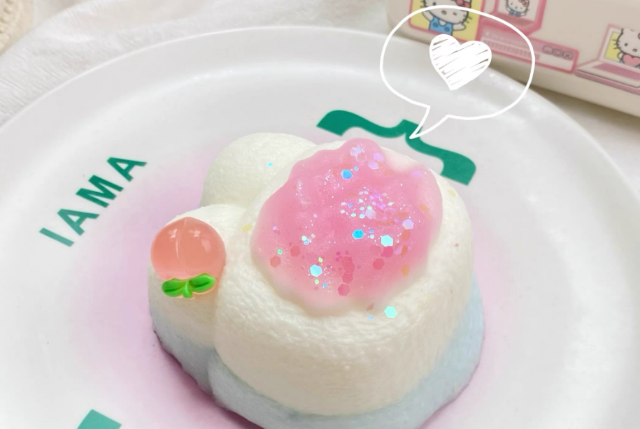 code-110-Pink Rabbit Squishy Stress Relief Toy